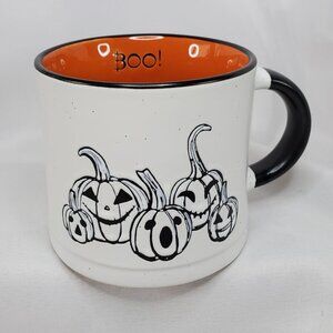 Halloween Pumpkin Jack-o-lantern,"Boo!"  Mug 16 oz by Global Design Collections